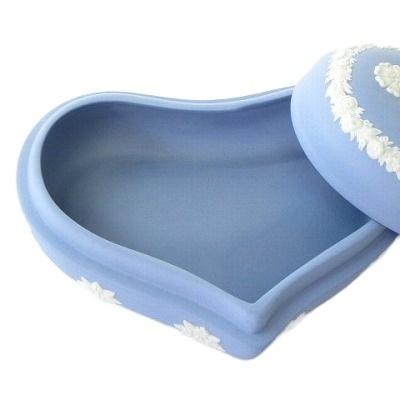 ウェッジウッド WEDGWOOD 新品同様 ジャスパー ハートボックス 小物