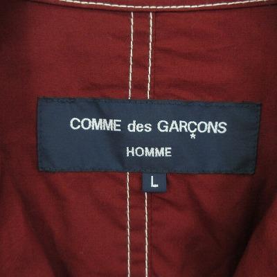 【中古】コムデギャルソンオム COMME des GARCONS HOMME HG-J049 タグ付き カバーオール ジャケット ブルゾン L コムデギャルソンオム COMME des GARCONS HOMME HG-J049 AD2010 タグ