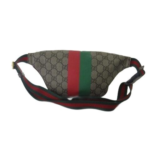 【中古】グッチ GUCCI 675181 TIGER GG GGスプリーム ボディバッグ ウエストバッグ ベージュ ☆AA★ メンズ レディース GUCCI（グッチ） GUCCI 675181 TIGER GG GGスプリーム ボディバッグ