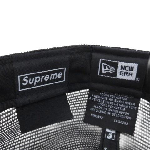 Supreme 59FIFTY キャップ　NEWERAキャップライナー付き Supreme × NEWERA シュプリーム メッシュキャップ 59FIFTY BOX