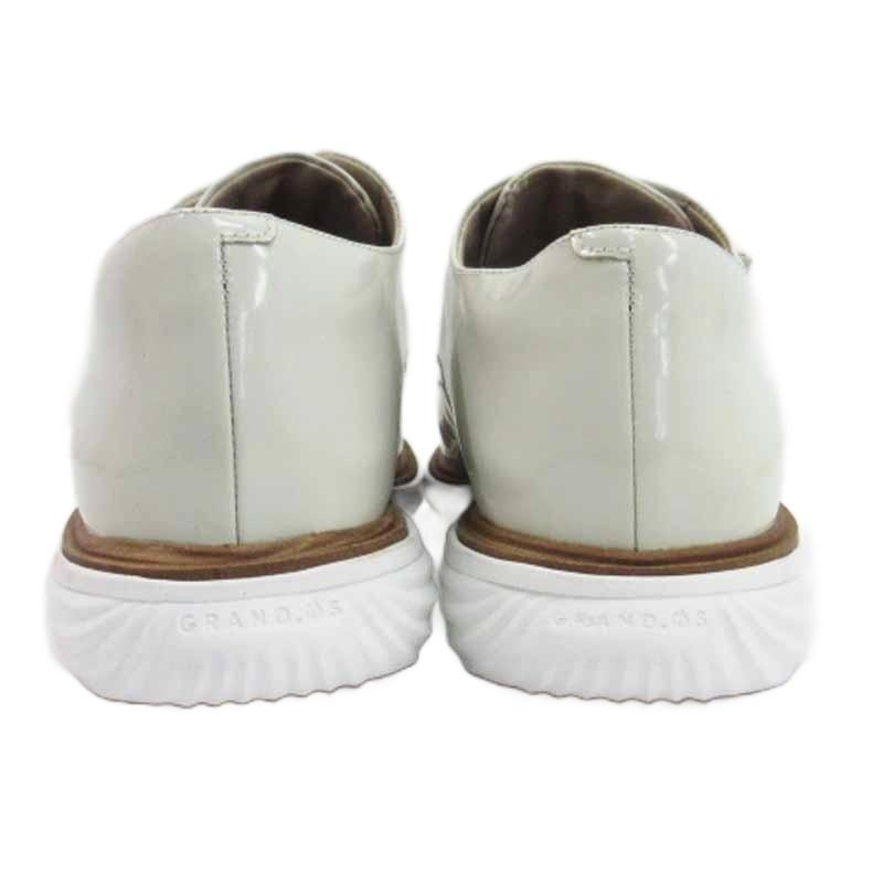 極美品 コールハーン グランドエボリューション モダンモンク 23 ホワイト コールハーン COLE HAAN GRANDEVOLUTION グランド