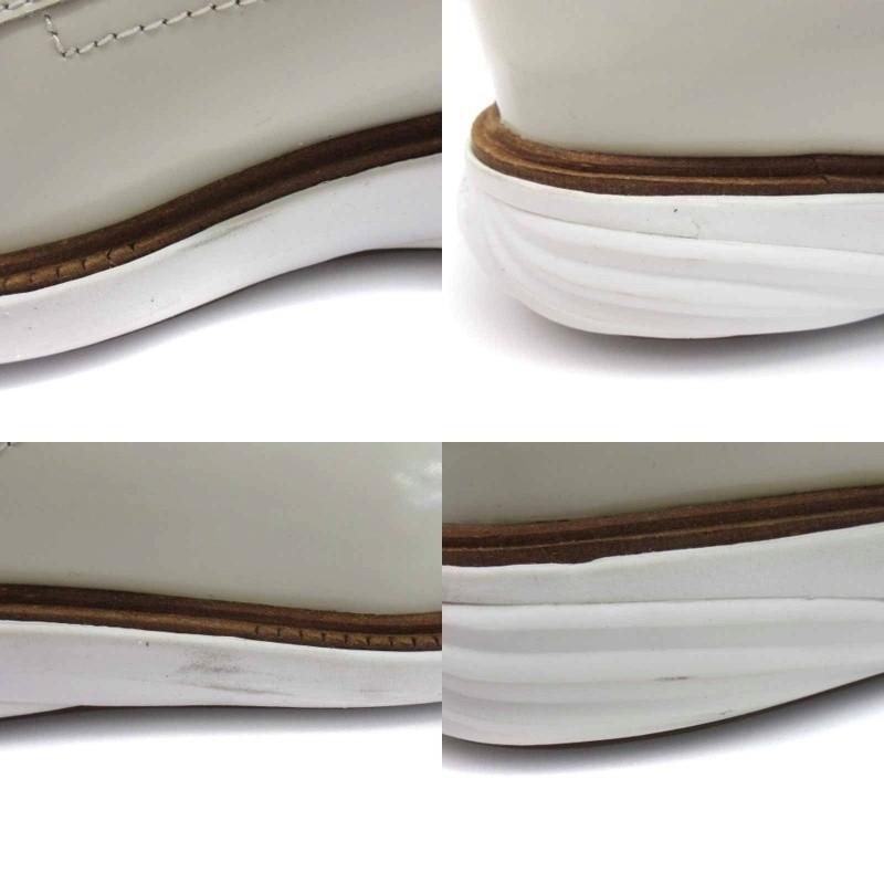 極美品 コールハーン グランドエボリューション モダンモンク 23 ホワイト コールハーン COLE HAAN GRANDEVOLUTION グランド