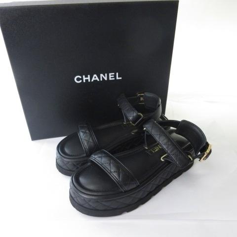 CHANEL（シャネル） CHANEL G39134 美品 マトラッセ プラットフォーム