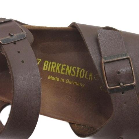 BIRKENSTOCK（ビルケンシュトック） サンダル クロス レザー 茶