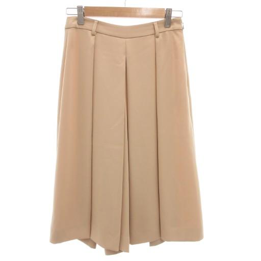 アナイ ANAYI タックワイドクロップドパンツ スラックス 36