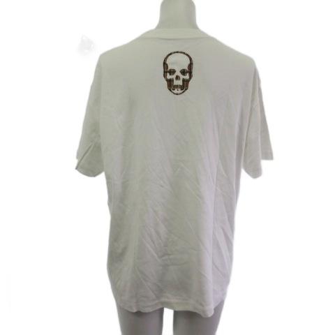 ルシアンペラフィネ Tシャツ カットソー 半袖 プリント 白 ホワイト M ルシアンペラフィネ LUCIEN PELLAT-FINET Tシャツ カットソー 半袖