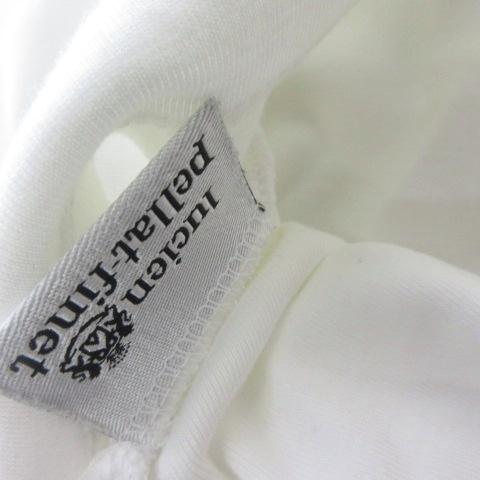 ルシアンペラフィネ Tシャツ カットソー 半袖 プリント 白 ホワイト M ルシアンペラフィネ LUCIEN PELLAT-FINET Tシャツ カットソー 半袖