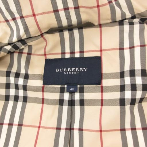 バーバリー ロンドン BURBERRY LONDON ダウンジャケット フード付 裏