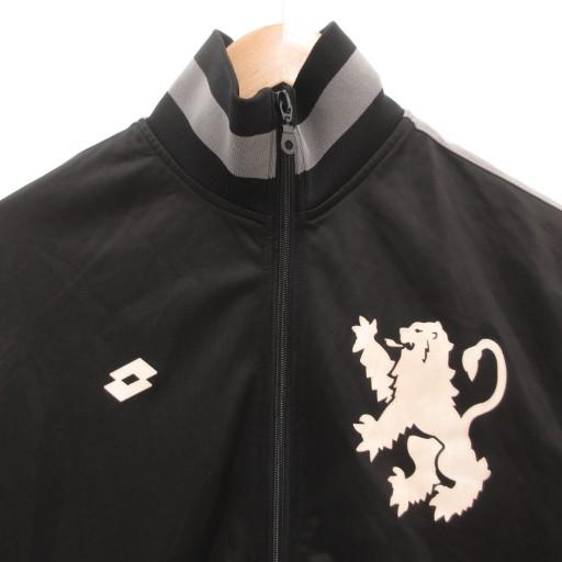 ロット lotto トラックジャケット ジャージ ジップアップ M 黒