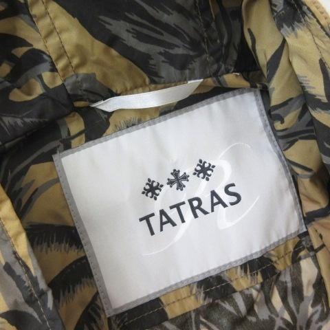 タトラス TATRAS LTA15S4459 ボタニカル ナイロンジャケット ベージュ