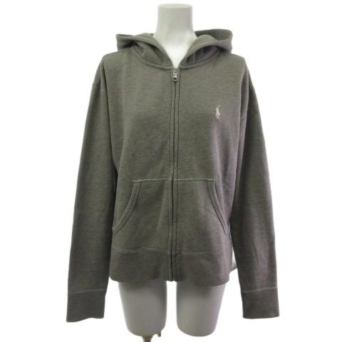 【新品タグ付き】POLO RALPH LAUREN パーカーレディース グレー ポロ ラルフローレン POLO RALPH LAUREN パーカー フーディ
