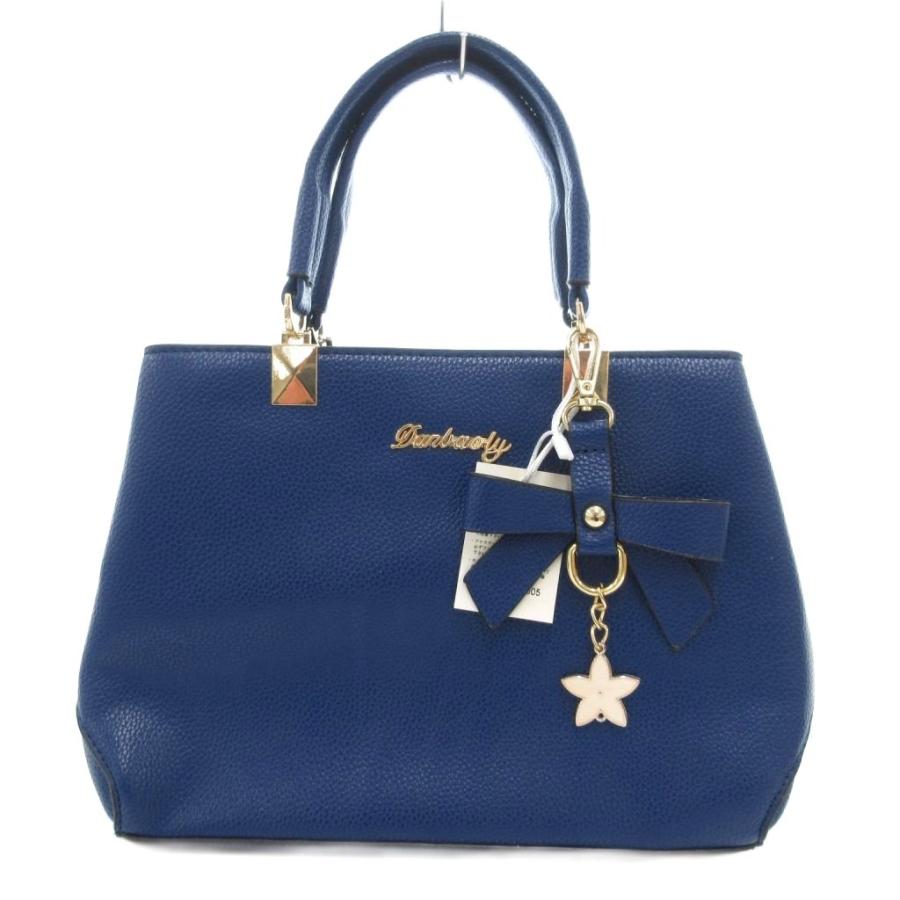 未使用品 ダンバオリ Danbaoly タグ付き 2WAY ショルダーバッグ リボン