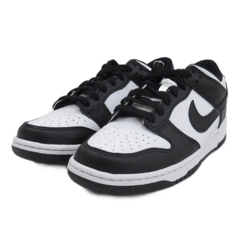 【中古】未使用品 ナイキ NIKE タグ付き DUNK LOW GS スニーカー ダンク ロー GS パンダ CW1590-100 24cm ■GY51 NIKE（ナイキ） 未使用品 タグ付き DUNK LOW GS White Black Panda