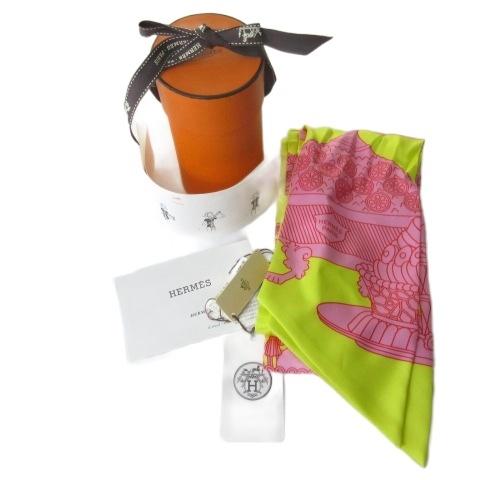 【中古】エルメス HERMES la patisserie francaise MAXI TWILLY SLIM マキシ ツイリー スリム 533336S スカーフ HERMES（エルメス） HERMES la patisserie francaise MAXI TWILLY SLIM