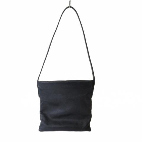 ロエベ　黒 レザー ショルダーバッグ LOEWE ロエベ ショルダーバッグ レザー ワンショルダー 黒