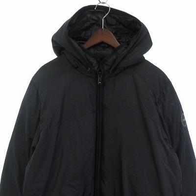 未使用品 ブラックサンド BLACK SAND タグ付き ダウンジャケット ダウンコート ブルゾン パーカー 黒 ブラック XXL ■GH メンズ_2