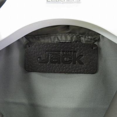 【中古】未使用品 THE JACK LEATHERS タグ付き ナイロンジャケット ブルゾン グレー系 50 XL位 ■GH メンズ 未使用品 THE JACK LEATHERS タグ付き ナイロンジャケット ブルゾン