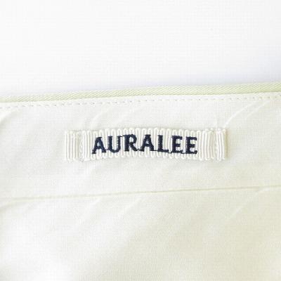 オーラリー AURALEE 24SS 美品 HARD TWIST FINX LINEN CHINO リネン パンツ スラックス ? イエロー系 3 約S メンズ_3