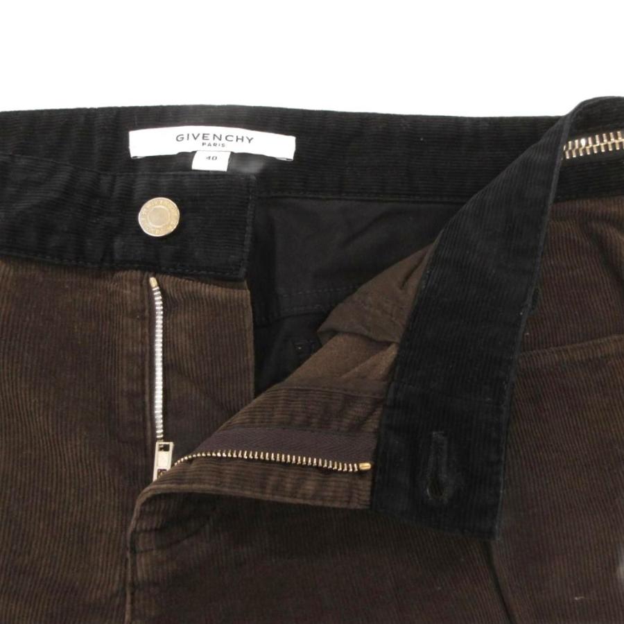 ジバンシィ GIVENCHY コーデュロイパンツ 40 バイカラー スキニー
