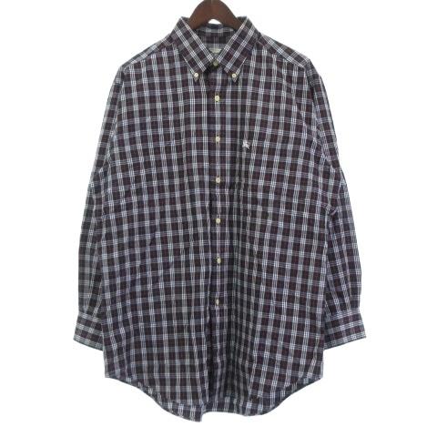 Burberry's チェック柄 長袖シャツ Lサイズ BURBERRY チェック柄 長袖シャツ L - メルカリ