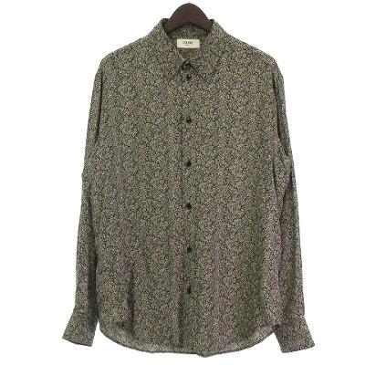 CELINE（セリーヌ） 美品 20AW ビスコースフラワープリント シャツ 花