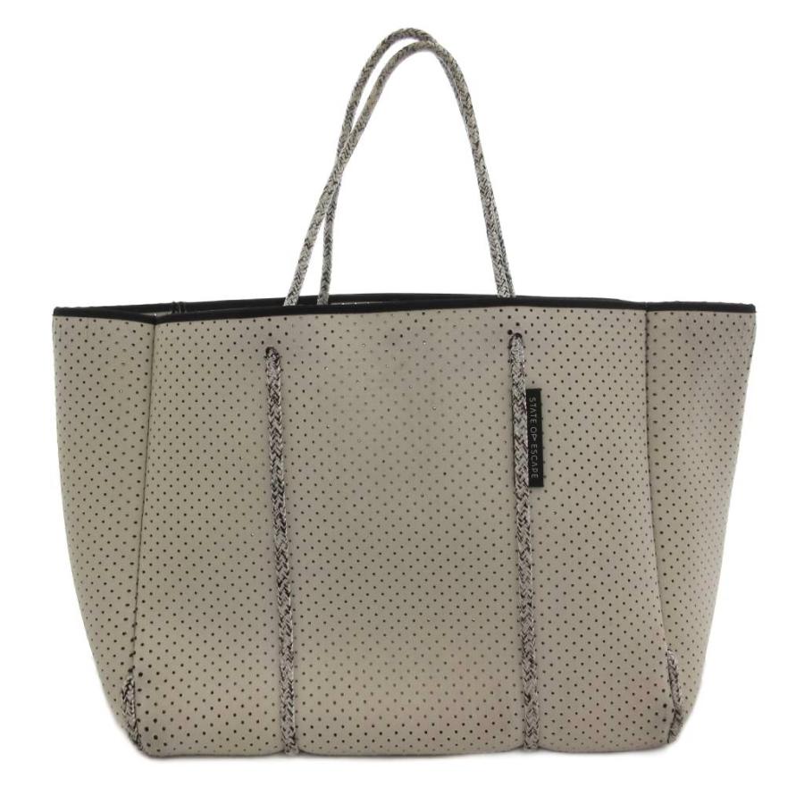 ステイトオブエスケープ STATE OF ESCAPE トートバッグ 白 ホワイト