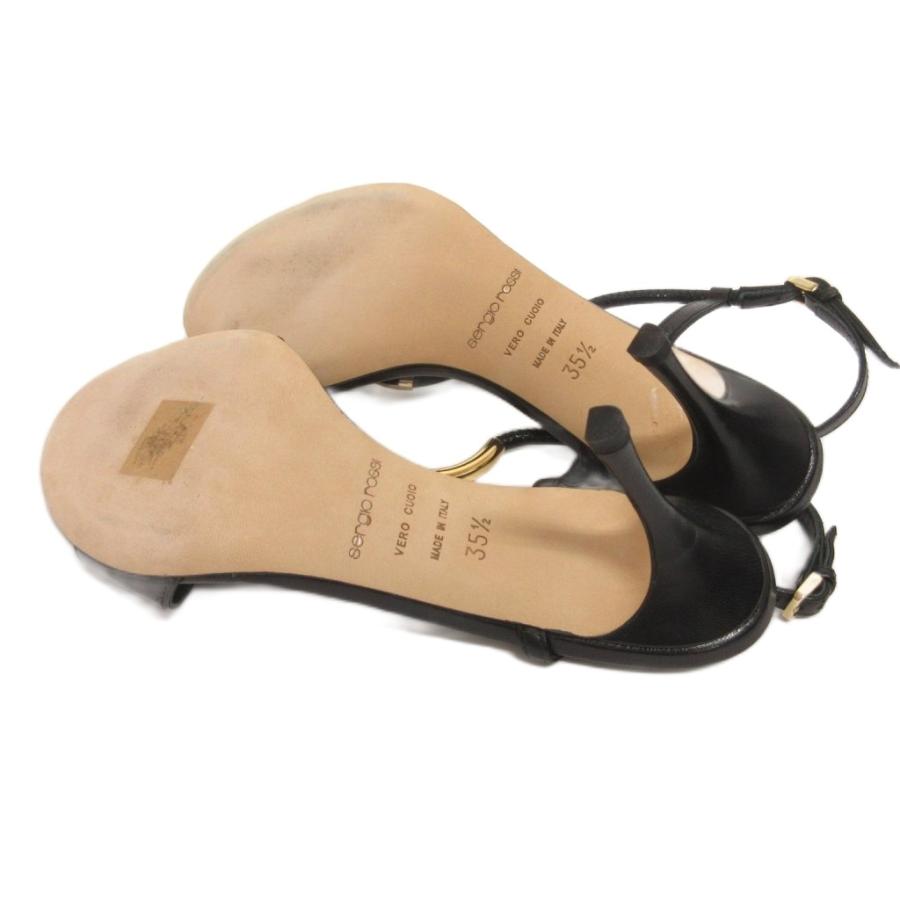 Sergio rossi（セルジオロッシ） 美品 サンダル ミュール ピンヒール