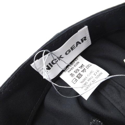 未使用品 ニックギア NICK GEAR タグ付き 3D Flower Logo Cap キャップ