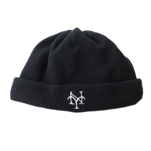 【中古】未使用品 カムズアンドゴーズ COMESANDGOES タグ付き 24006 NY Cubans Knit ビーニー ニット帽 ブラック 黒  メンズ 未使用品 カムズアンドゴーズ COMESANDGOES タグ付き 24006 NY Cubans