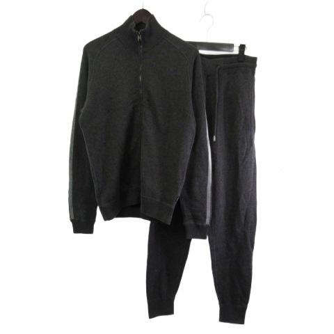 ヒューゴボス HUGO BOSS ニット セットアップ ジップアップ ジャケット
