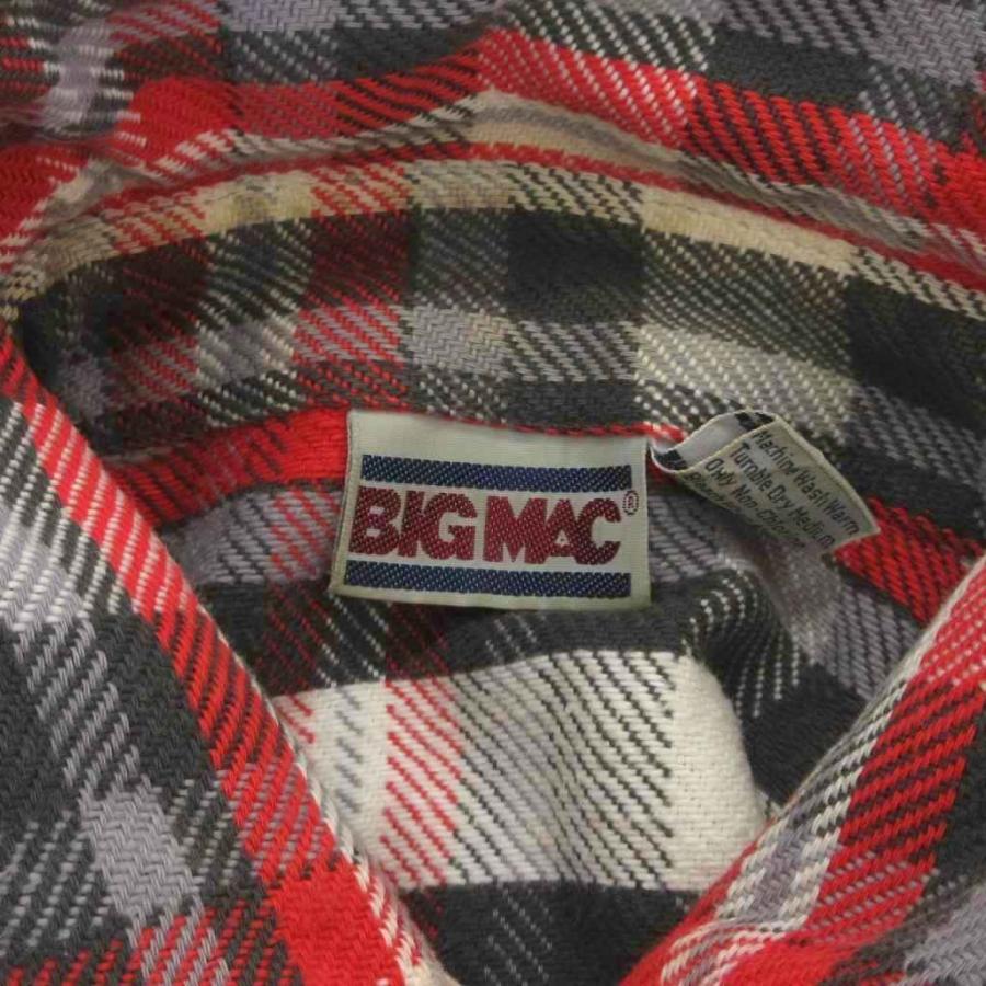 ビッグマック BIG MAC 80s ヴィンテージ ネルシャツ ヘビネル タータン