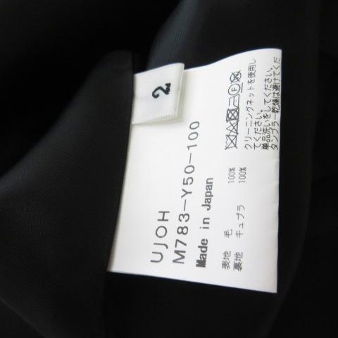 【中古】ウジョー Ujoh  M783-Y50-100 4P ジャケット 黒 ブラック 2  メンズ ウジョー Ujoh M783-Y50-100 4P ジャケット 黒 ブラック 2 メンズ