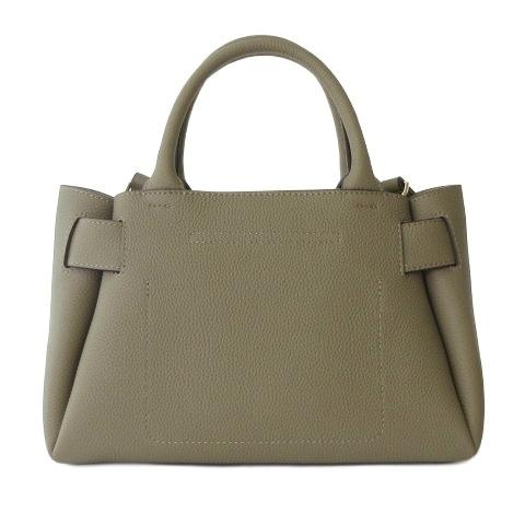 【中古】プンティ PUNTI. 美品 25AW 2WAY MIRROR ショルダーバッグ ハンドバッグ レザー ヘーゼル ベージュ系 プンティ PUNTI. 美品 25AW 2WAY MIRROR ショルダーバッグ