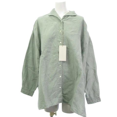 未使用品 ネストローブ nest Robe タグ付き リネン 近江晒し オープン 