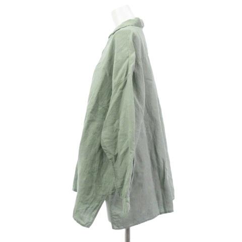 未使用品 ネストローブ nest Robe タグ付き リネン 近江晒し オープン 