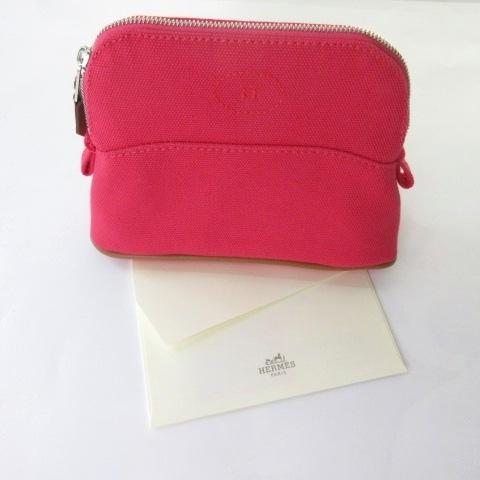 HERMES（エルメス） 未使用品 ボリードポーチ ミニミニ コットン