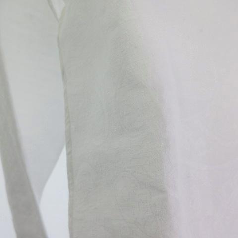 ETRO（エトロ） リネンシャツ ボタンダウン ペイズリー柄 ワンポイント