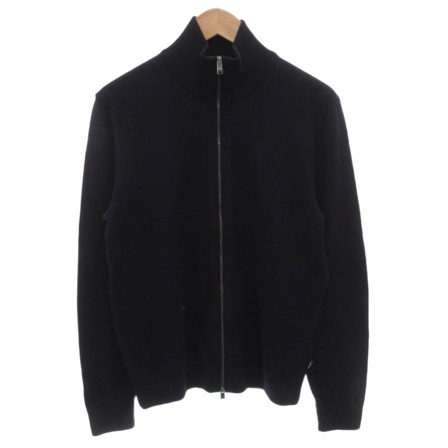 ヒューゴボス HUGO BOSS ジップアップセーター ニット ハイネック