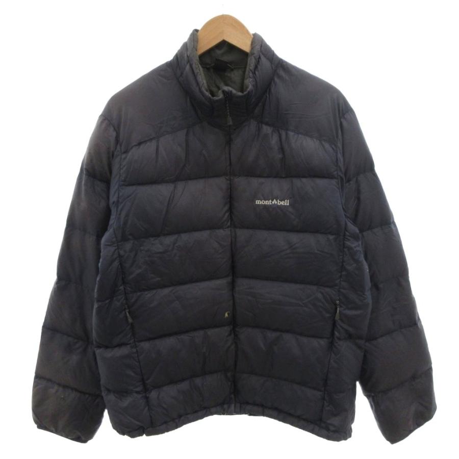 モンベル Montbell ライトアルパインダウン ジャケット ロゴ刺繍
