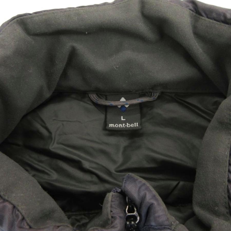 モンベル Montbell ライトアルパインダウン ジャケット ロゴ刺繍