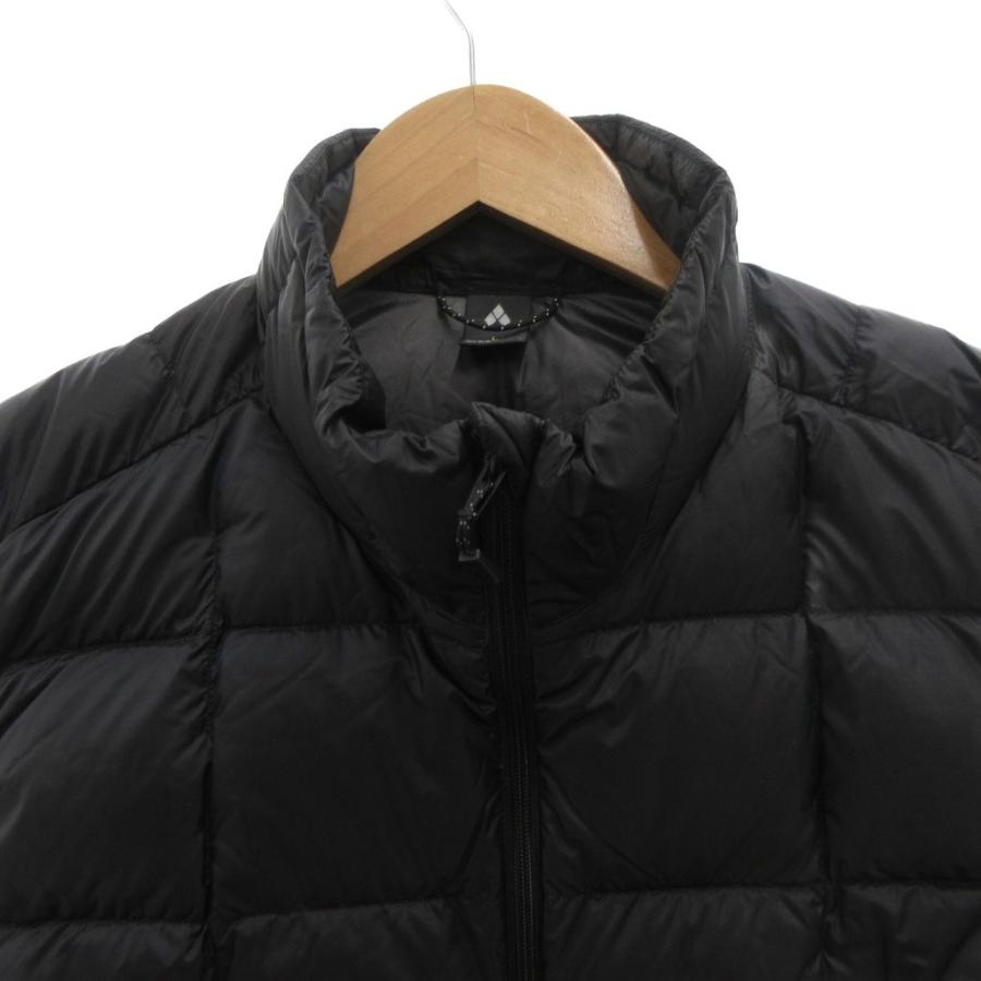 モンベル Montbell スペリオダウンベストEX800 ジップアップ ロゴ刺繍