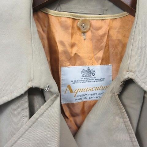 アクアスキュータム AQUASCUTUM トレンチコート ウールライナー 2WAY