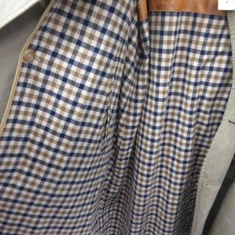 アクアスキュータム AQUASCUTUM トレンチコート ウールライナー 2WAY