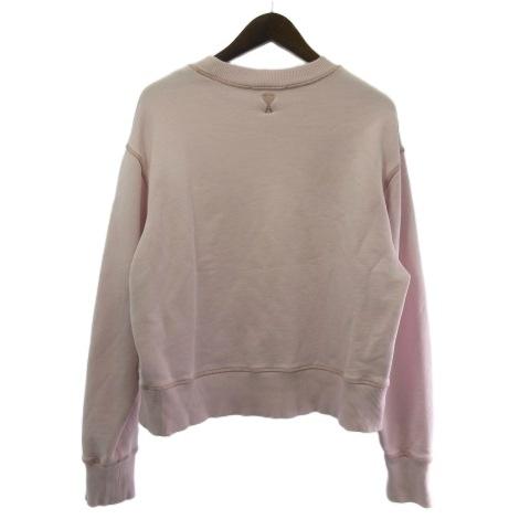 ami - 美品アミパリスamiアミアレクサンドルマテュッシクリームカラートレーナー アミ アレクサンドル マテュッシ ami alexandre mattiussi AMI PARIS