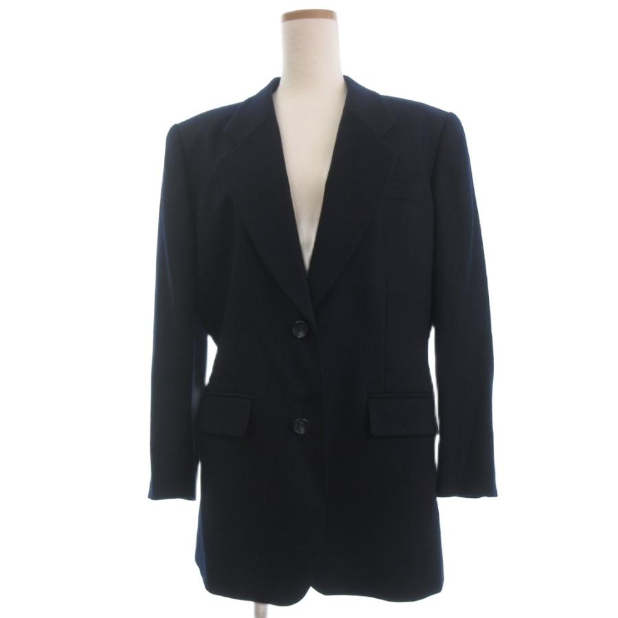 ダックス DAKS テーラード ジャケット ブレザー 2B 長袖 13 紺  