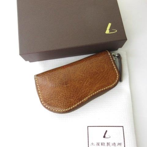 ココ☆　新品　土屋鞄製造所レザーキーケース5連ブラウン　箱付き　保護袋付き 土屋鞄製造所 土屋鞄 ウルバーノ ファスナーキーケース キーリング 4連