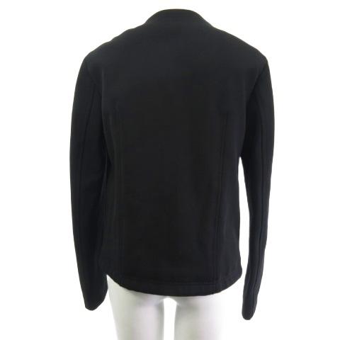 ヒューゴボス HUGO BOSS ノーカラージャケット ナイロン ブラック 黒 