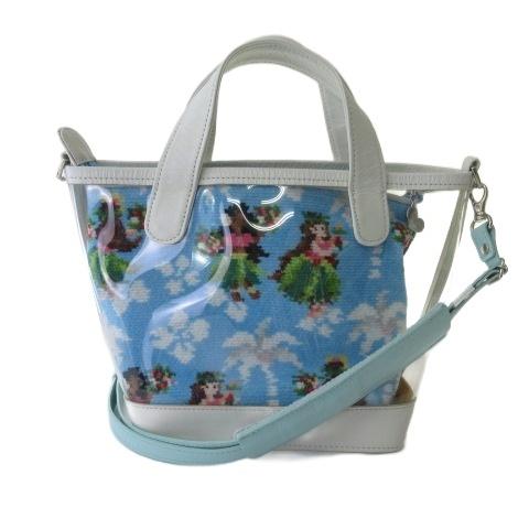 フェイラー FEILER マナマナ クリアバッグ ショルダーバッグ ハワイ