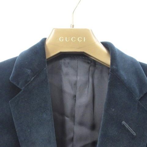 GUCCI（グッチ） ベルベット ベロア テーラードジャケット シングル