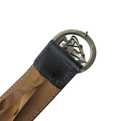 GUCCI（グッチ） GUCCI 181194 ヒステリア ベルト レザー シルバー